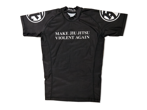 "Make Jiu Jitsu Violent Again" Rashguard - Short Sleeve